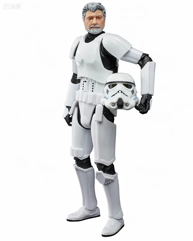 星球大战 THE BLACK SERIES 纪念 星球大战电影周年 Kenner复古包装系列 星球大战 乔治·卢卡斯(暴风兵)