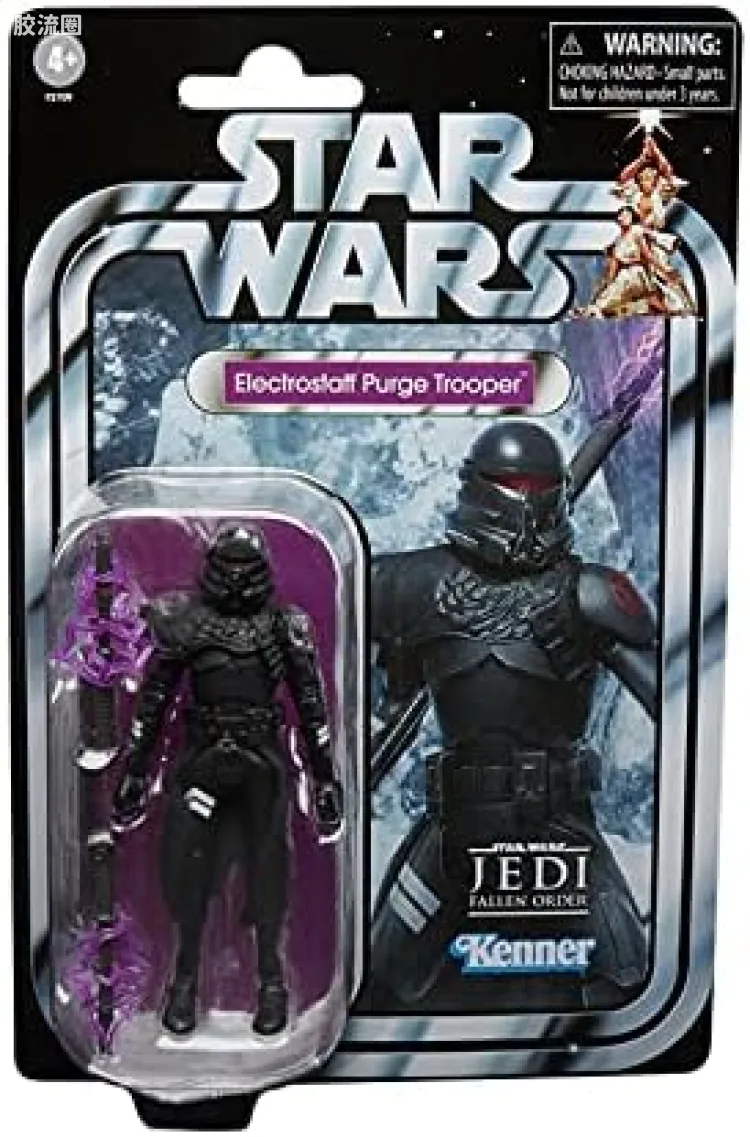 星球大战THE VINTAGE COLLECTION VINTAGE 游戏系列 星球大战绝地:陨落的武士团 电棍清洗兵 Electrostaff Purge Trooper