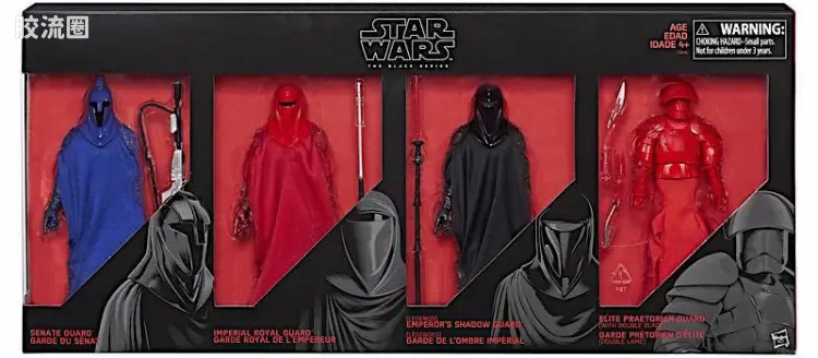 星球大战 THE BLACK SERIES GameStop独家发售版 星球大战  邪恶守护队 4人盒装