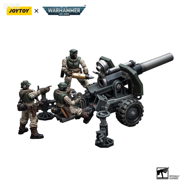JOYTOY x 战锤40K 帝国凡人军队（星界军、克里格、修女会、忠嗣军） 星界军 野战炮组（宏声野战炮）