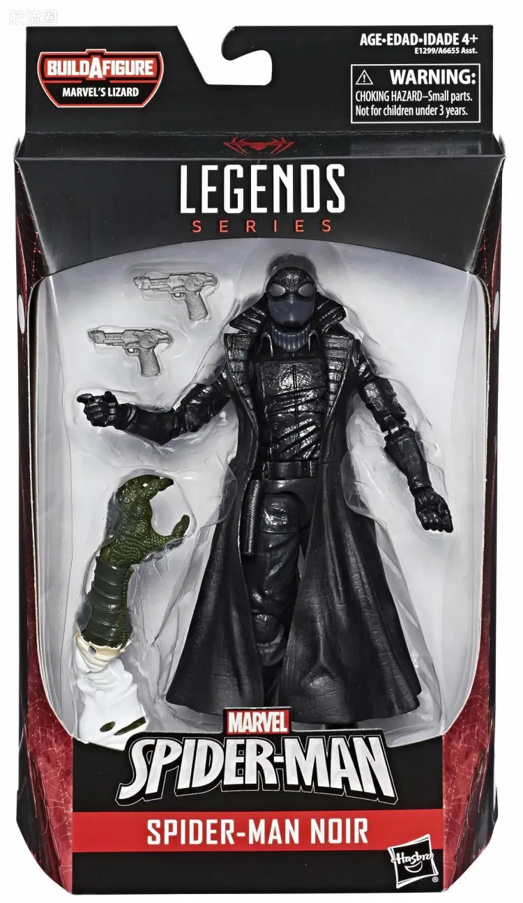 Marvel Legends/漫威传奇 可动人偶系列 蜥蜴教授系列 暗影蜘蛛侠