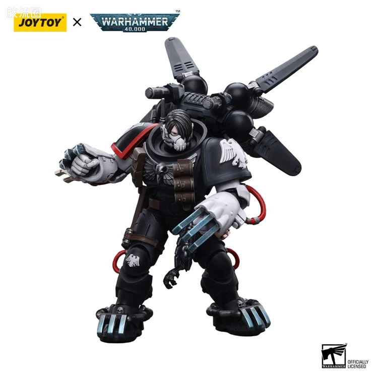 JOYTOY x 战锤40K null 暗鸦守卫 战团长 凯万史瑞克