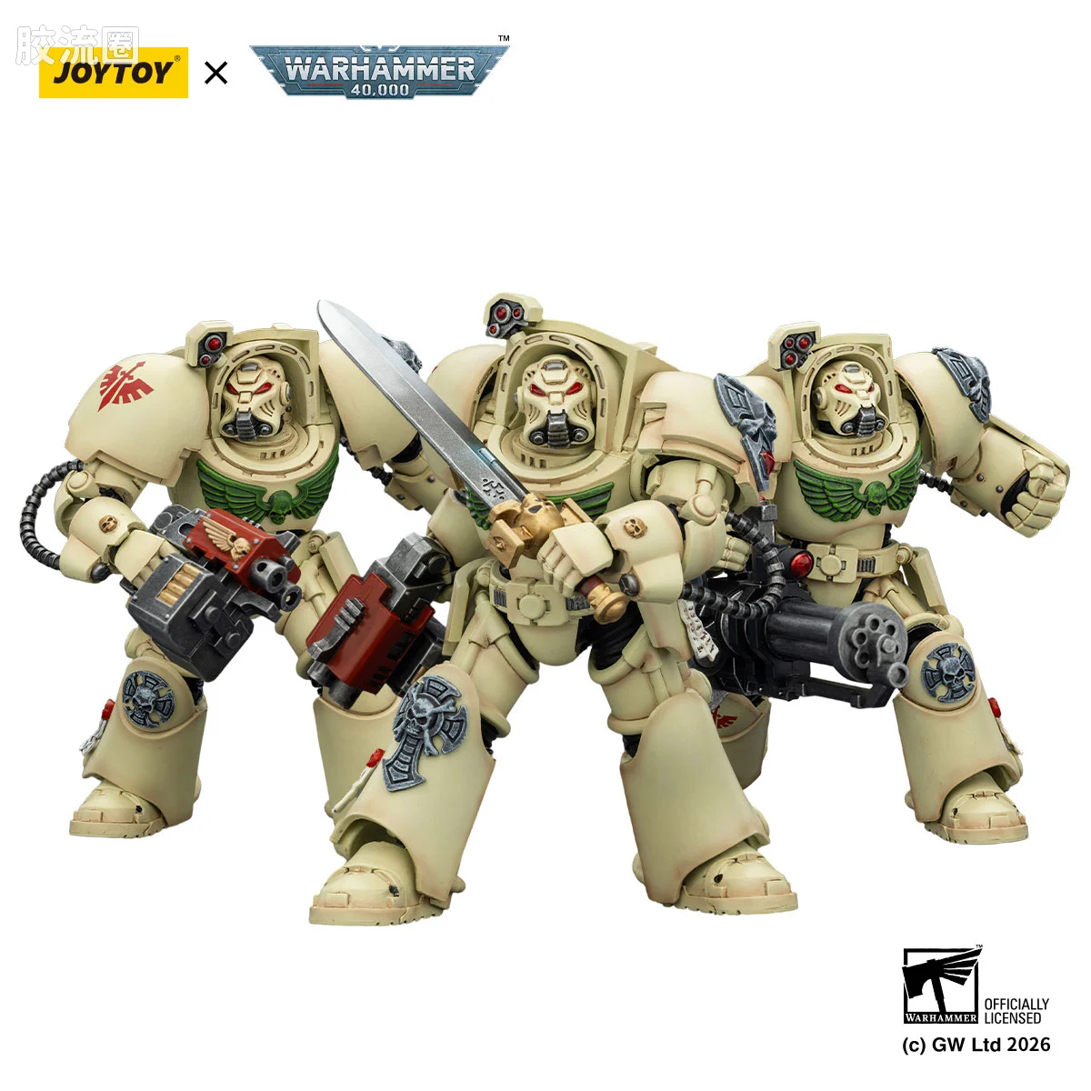 JOYTOY x 战锤40K 暗黑天使战团 暗黑天使 终结者小队