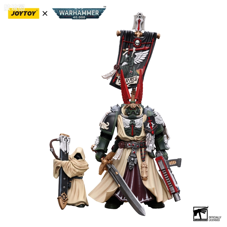 JOYTOY x 战锤40K 暗黑天使战团 暗黑天使至高大导师 阿兹瑞尔