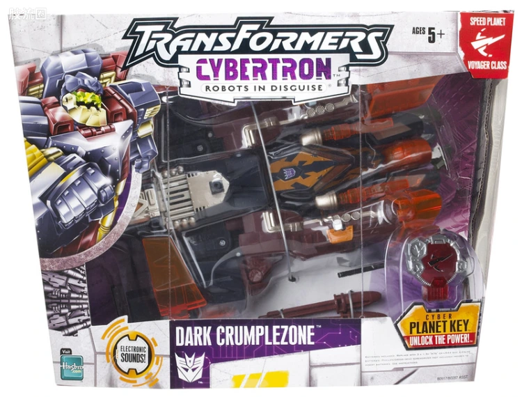 变形金刚Cybertron 塞伯坦之谜/塞伯坦传奇 航海家级 暗黑缓冲区