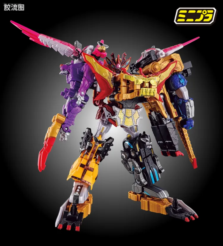 MINIPLA 普通版 暴太郎合体02 虎龙攻神&御神舆凤凰