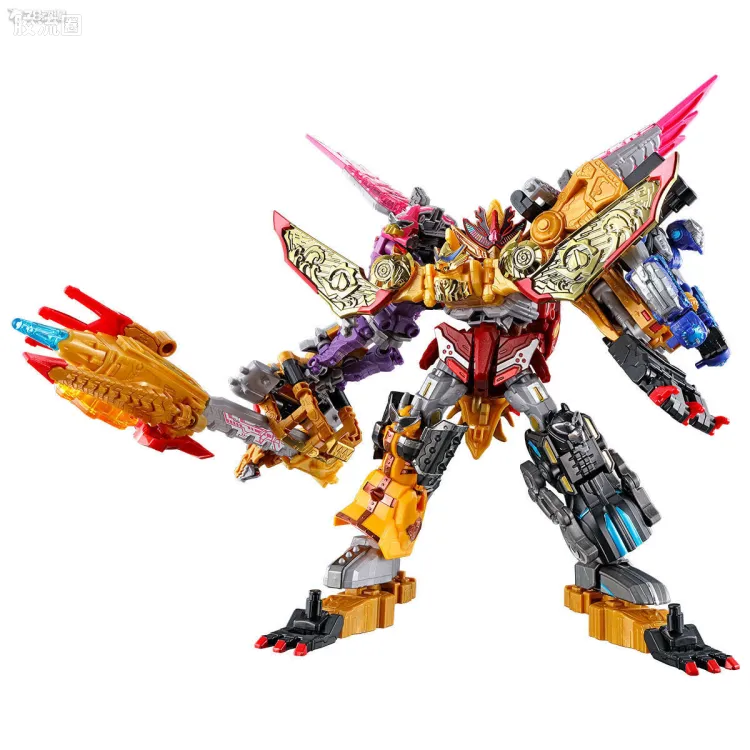 MINIPLA 网络限定版 暴太郎合体PB 虎龙鬼退神极 祭典金属色ver.