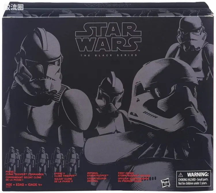 星球大战 THE BLACK SERIES Amazon独家发售版 暴风兵 4人套装