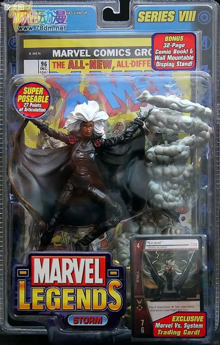 Marvel Legends/漫威传奇 可动人偶系列 第8代 暴风女