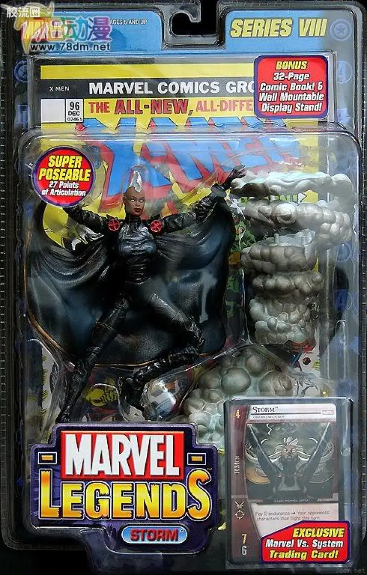 Marvel Legends/漫威传奇 可动人偶系列 第8代 暴风女 特别版