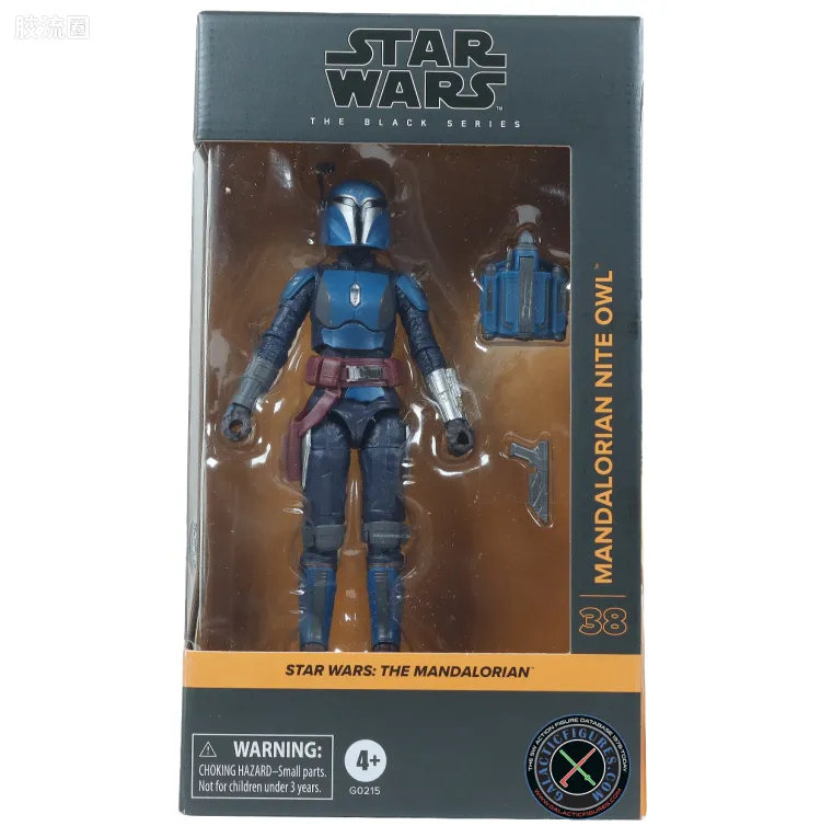 星球大战 THE BLACK SERIES 星球大战 美剧 曼达洛人 6寸系列 曼达洛人 夜枭 Mandalorian Nite Owl