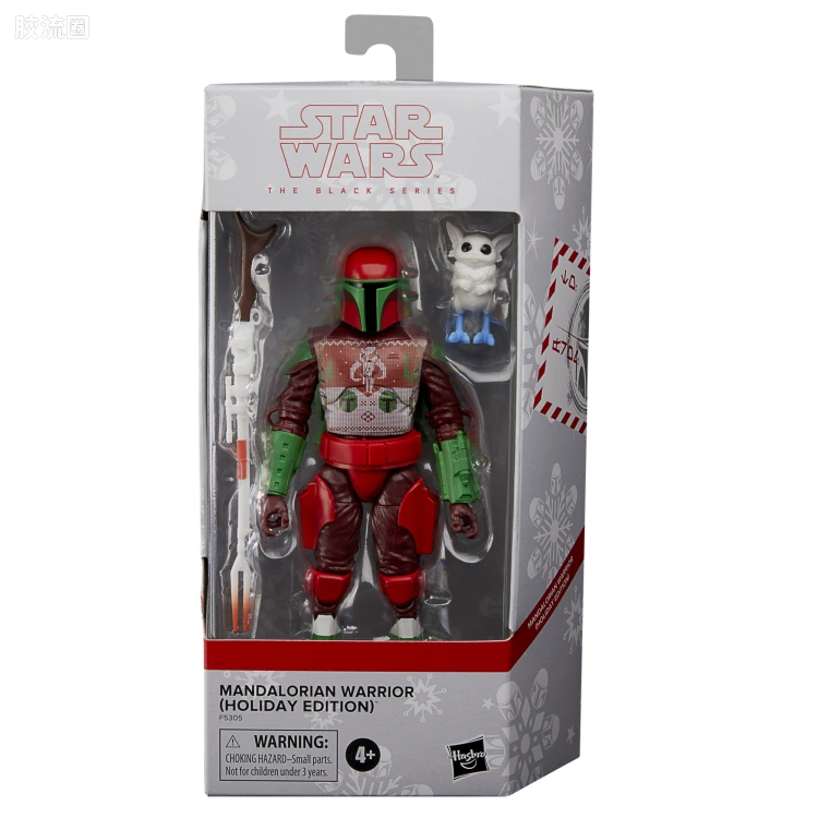 星球大战 THE BLACK SERIES 假日版系列 曼达洛战士 只限Target