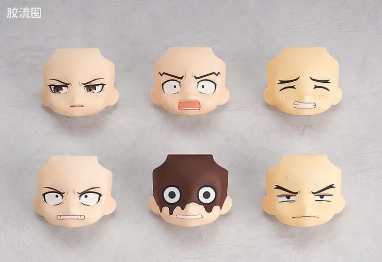 Nendoroid(粘土人) 粘土人配件系列 替换用脸部表情 <逆转裁判>