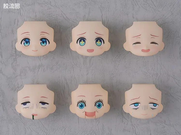 Nendoroid(粘土人) 粘土人配件系列 替换用脸部零件 波奇酱选集