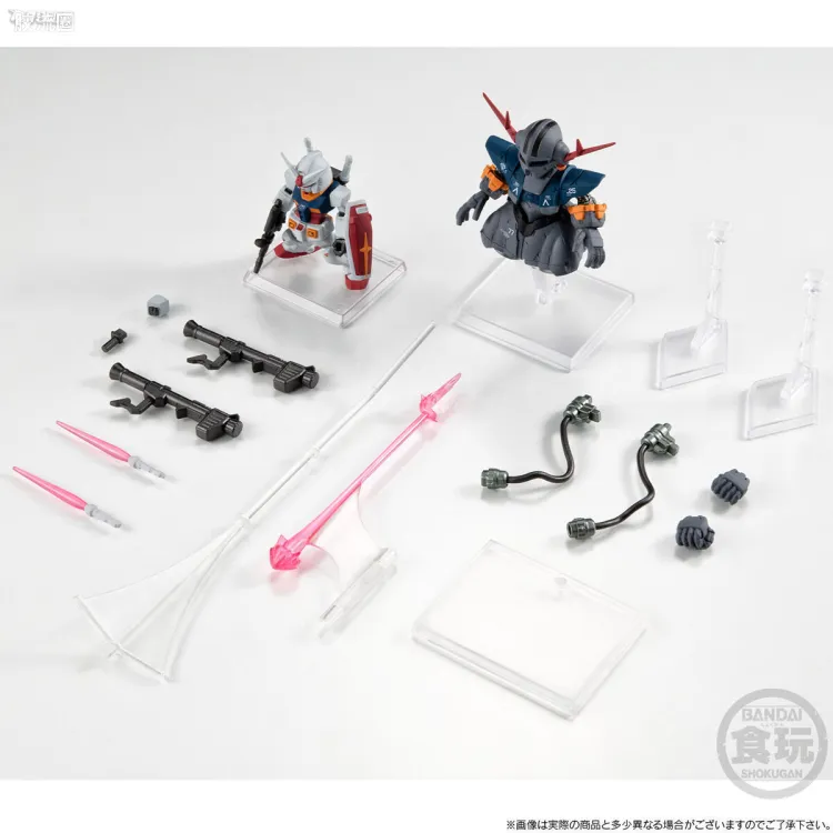 新FW系列食玩 GUNDAM CONVERGE CORE 最后一击套装