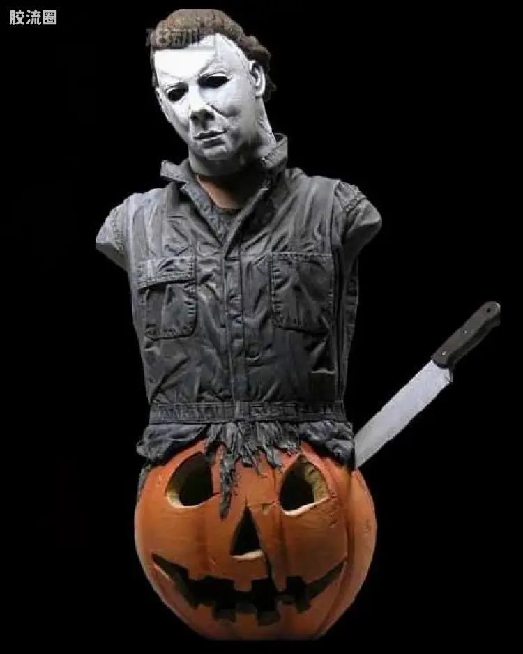 月光光心慌慌 halloween Mini Bust 9寸 限量树脂胸像