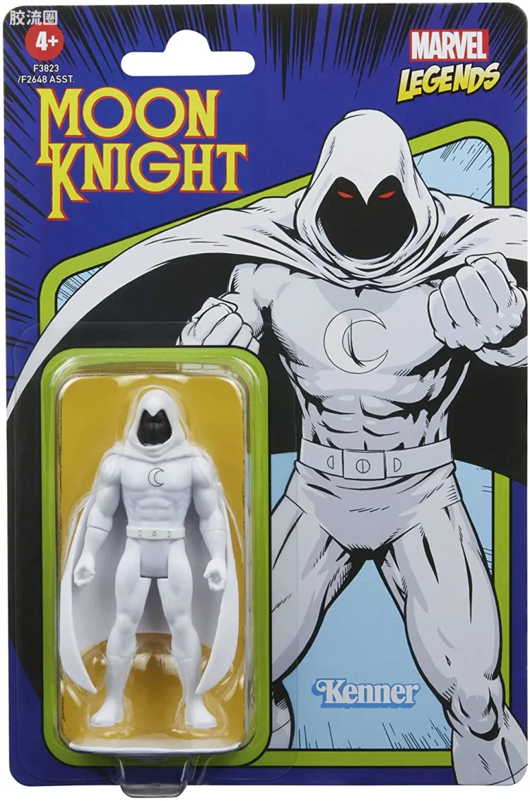 Marvel Legends/漫威传奇 可动人偶系列 3.75寸 Kenner复古挂卡系列 月光骑士