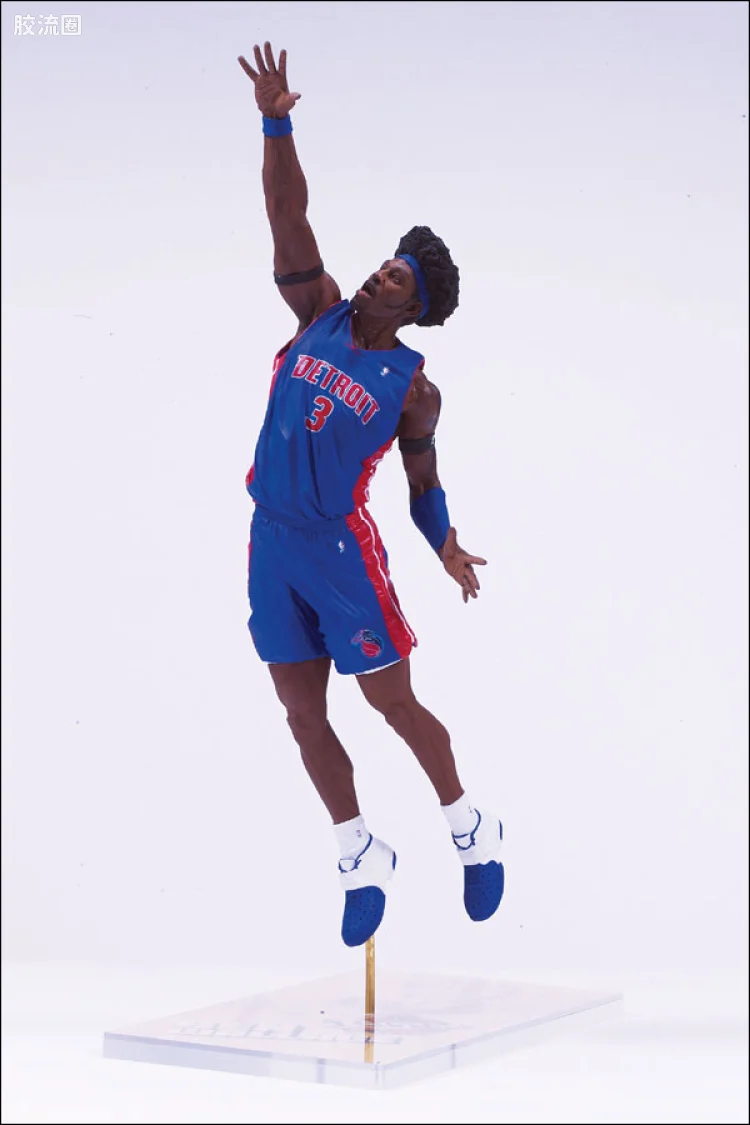 麦克法兰NBA篮球系列玩具 第7代 本-华莱士 2