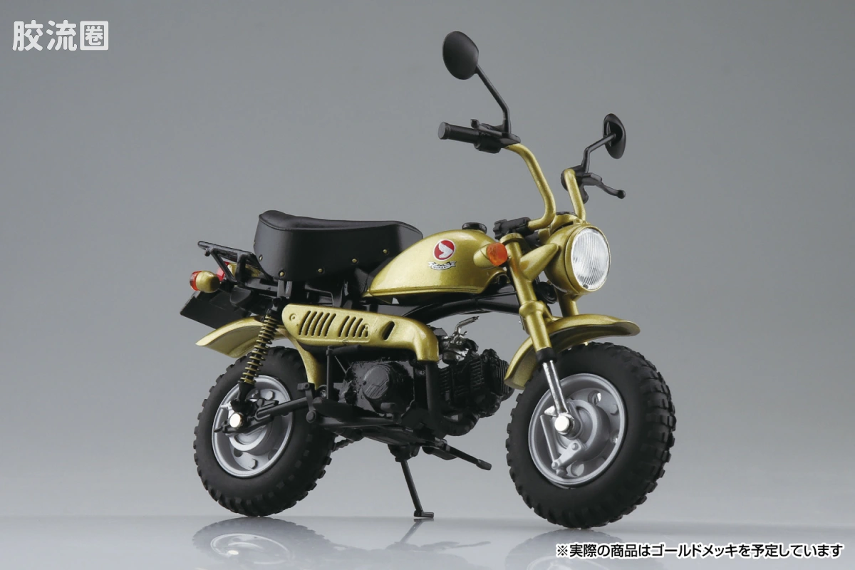 青岛社成品车系列 1/12 成品摩托车 本田 Monkey Limited（猴子金）