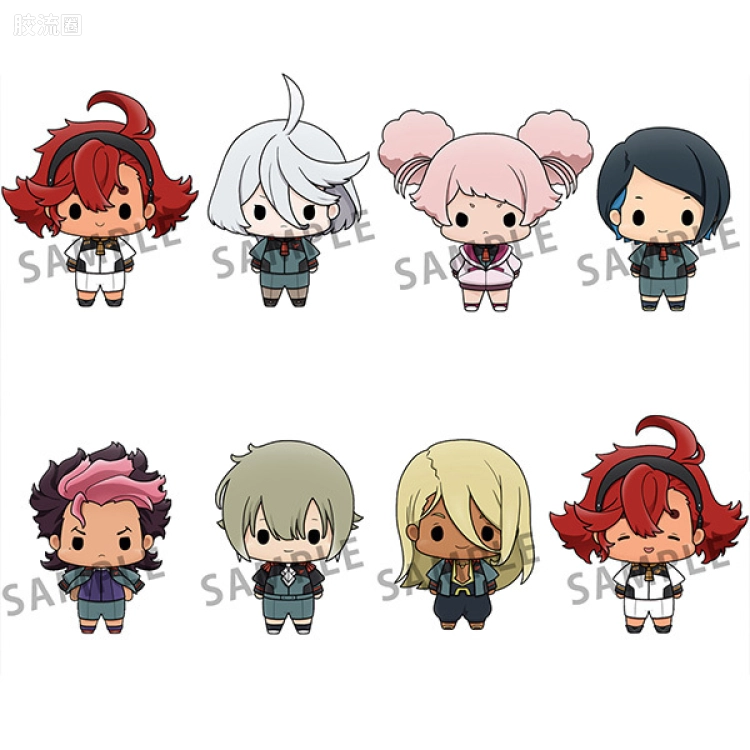 Mega House扭蛋盒蛋食玩系列 CHOKORIN MASCOT 系列 机动战士高达 水星的魔女