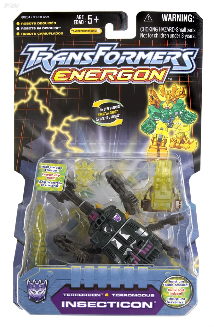 变形金刚Energon 超能量争夺战 能量级 机器昆虫