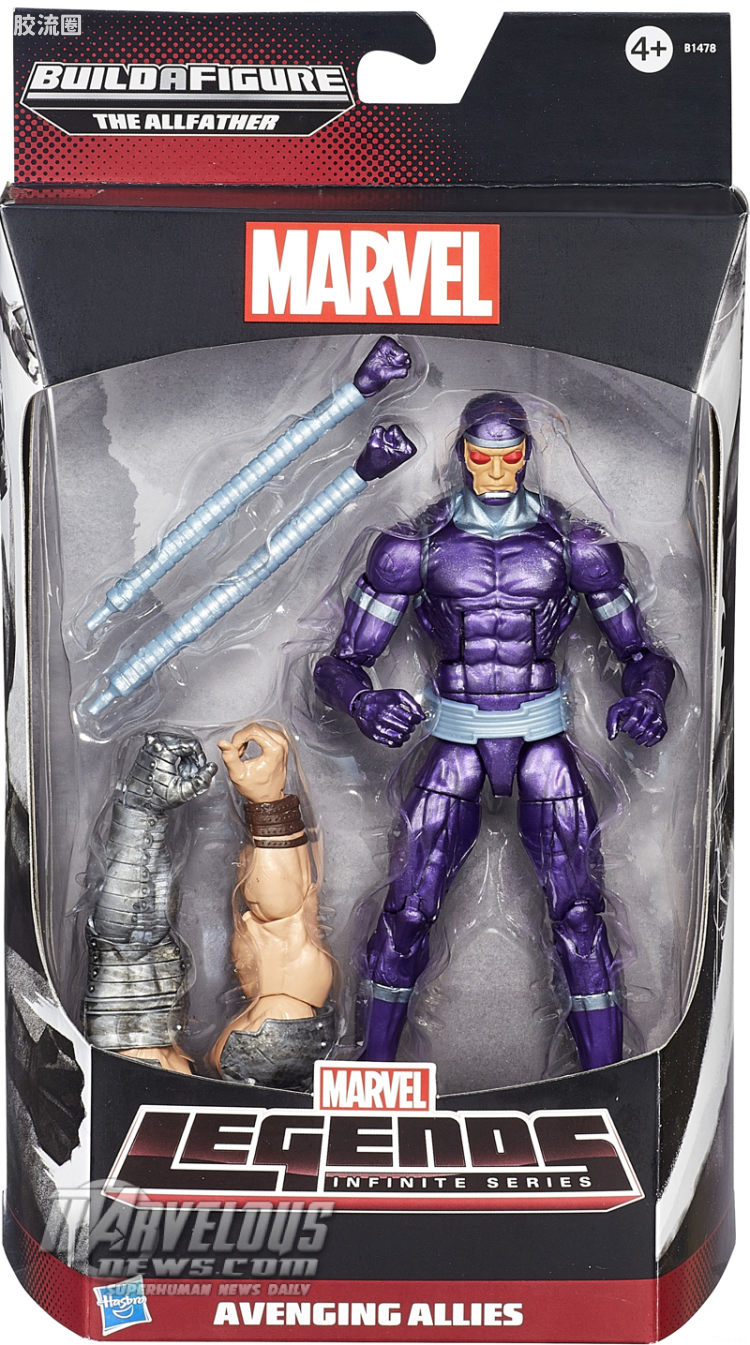 Marvel Legends/漫威传奇 可动人偶系列 奥丁神系列 机械侠