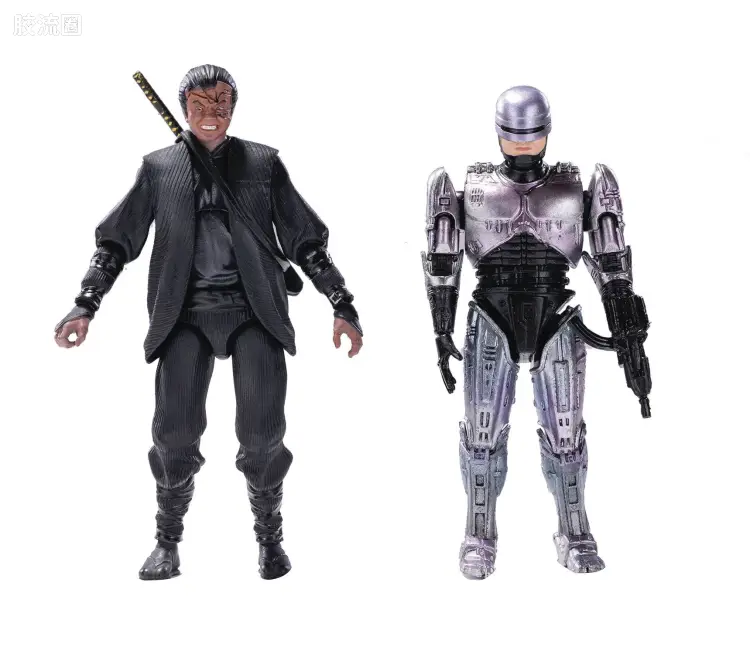 Hiya Toys/海雅 机械战警 机械战警3 机械战警对大友 双人盒装