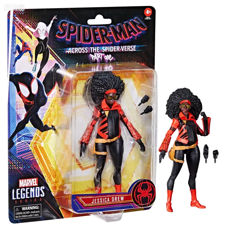 Marvel Legends/漫威传奇 可动人偶系列 动画 蜘蛛侠：纵横宇宙系列 杰西卡·米里亚姆·德鲁