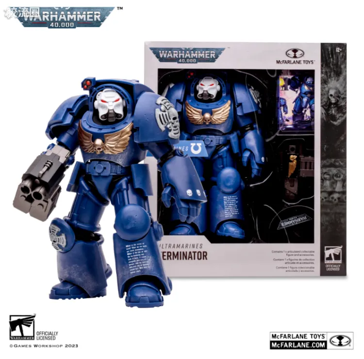麦克法兰游戏与动画系列 游戏 战锤40K/Warhammer 40,000 极限战士 不屈型终结者