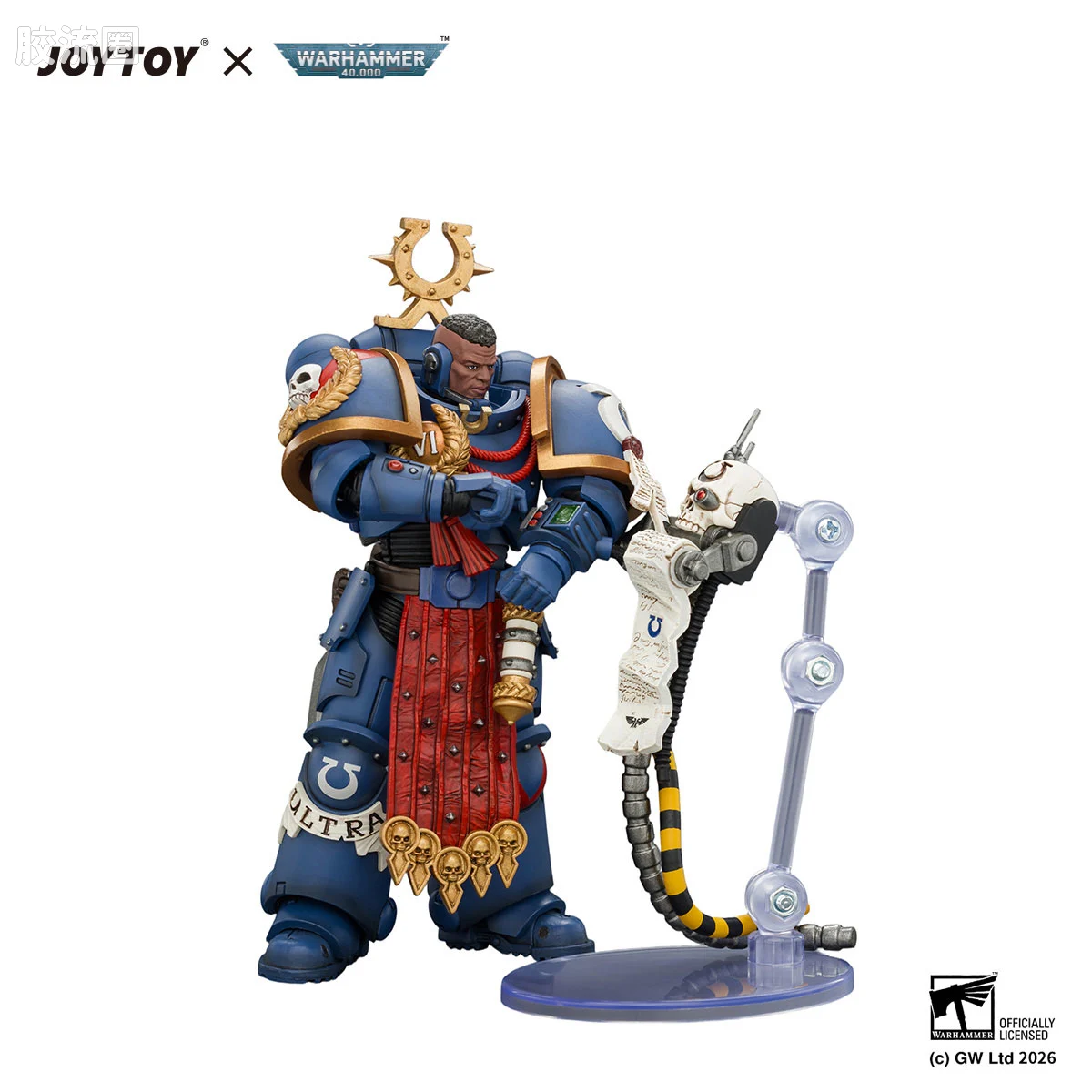 JOYTOY x 战锤40K 极限战士 战团 极限战士 费伦阿瑞奥斯（雷锤＆爆弹手枪）