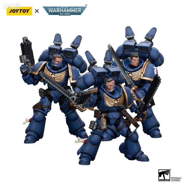 JOYTOY x 战锤40K 极限战士 战团 极限战士 跳跃背包仲裁小队