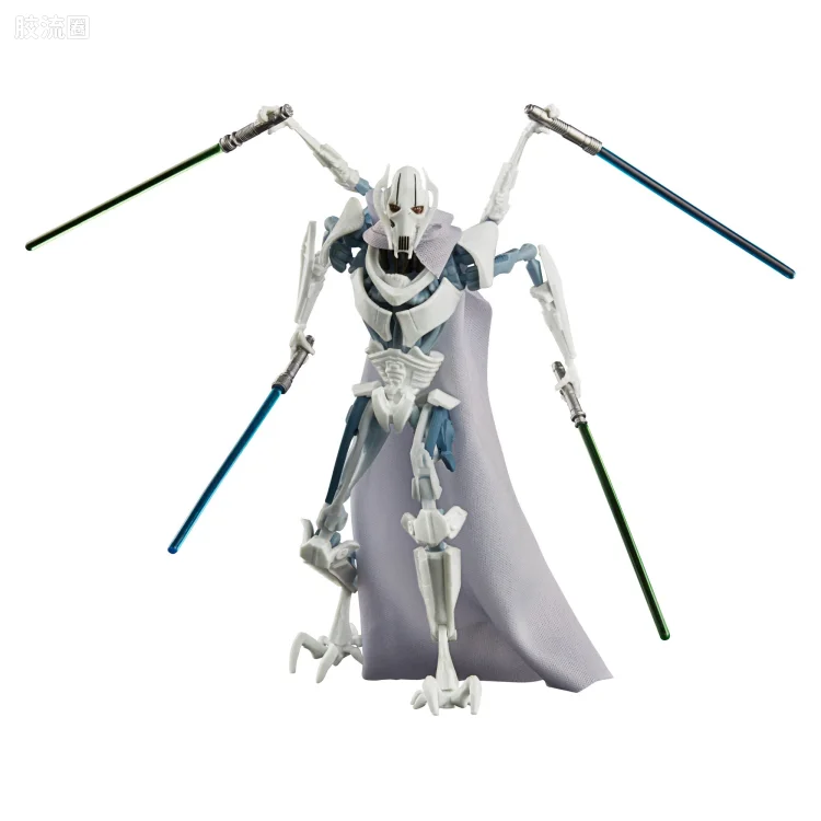 星球大战 THE BLACK SERIES 动画 星球大战:克隆战争系列 Walmart独家发售版 格里弗斯将军