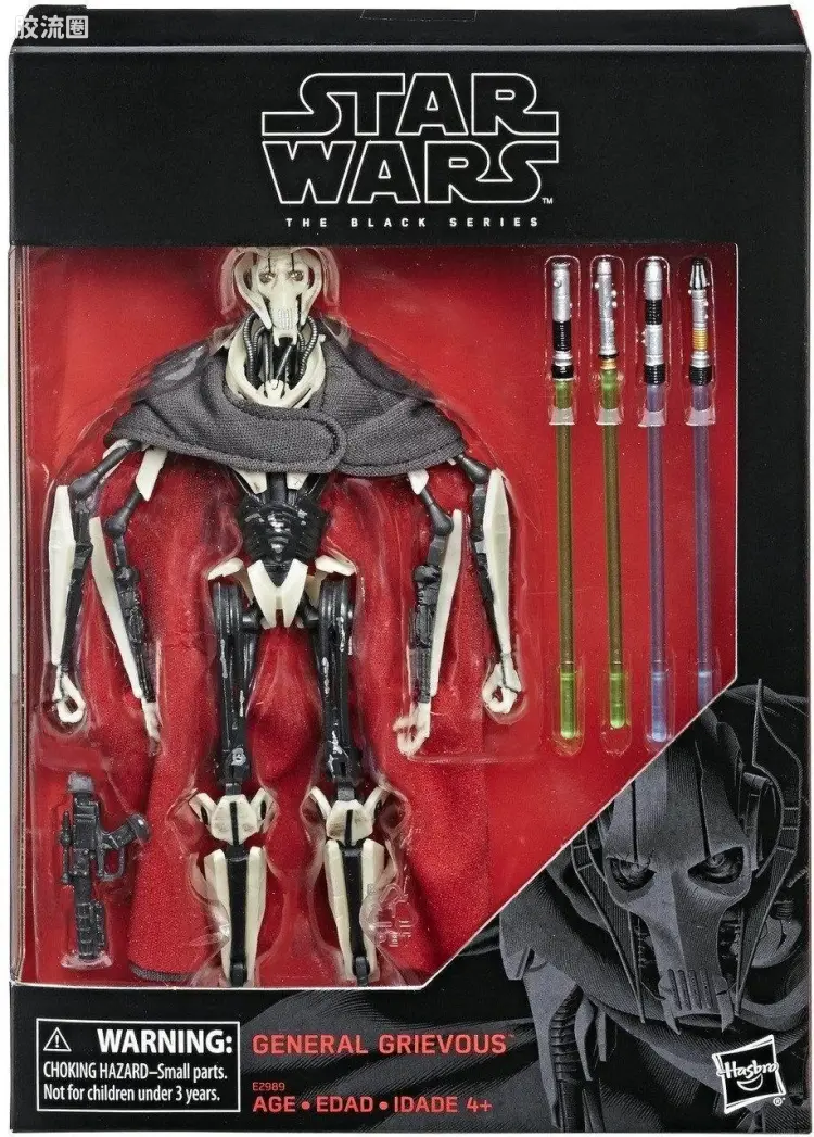 星球大战 THE BLACK SERIES 会场限定/独家发售版 格里弗斯将军(只限Ecomm)