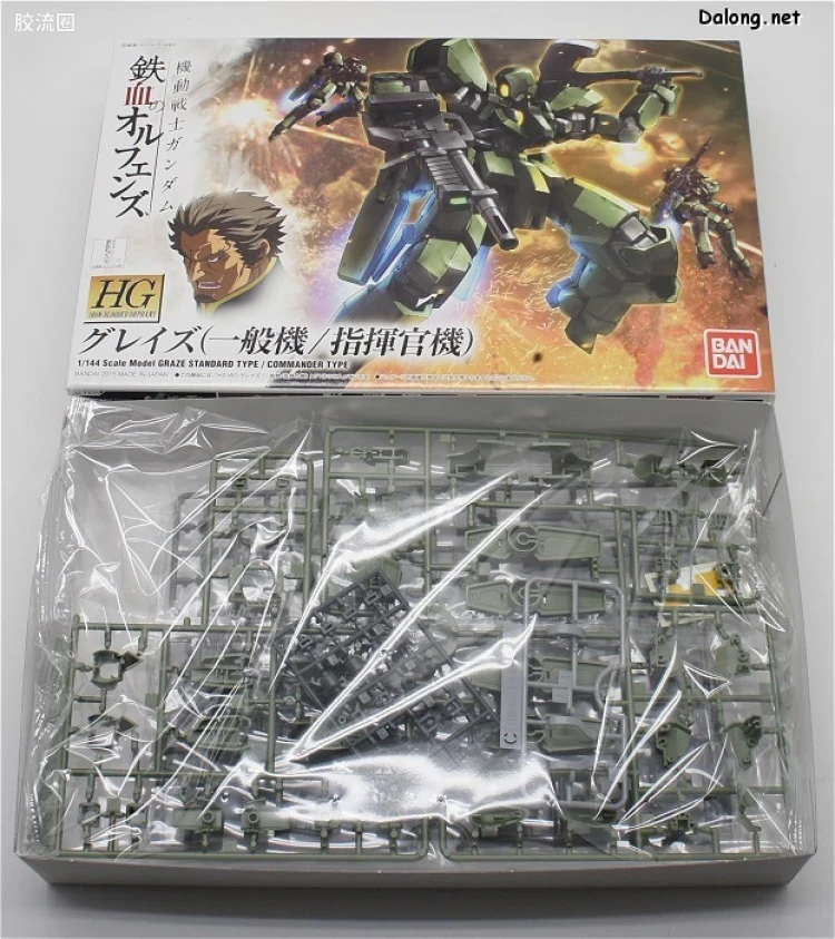 高达铁血的奥尔芬斯 HG 1/144 普通版 02 EB-06 格雷兹 - 图片