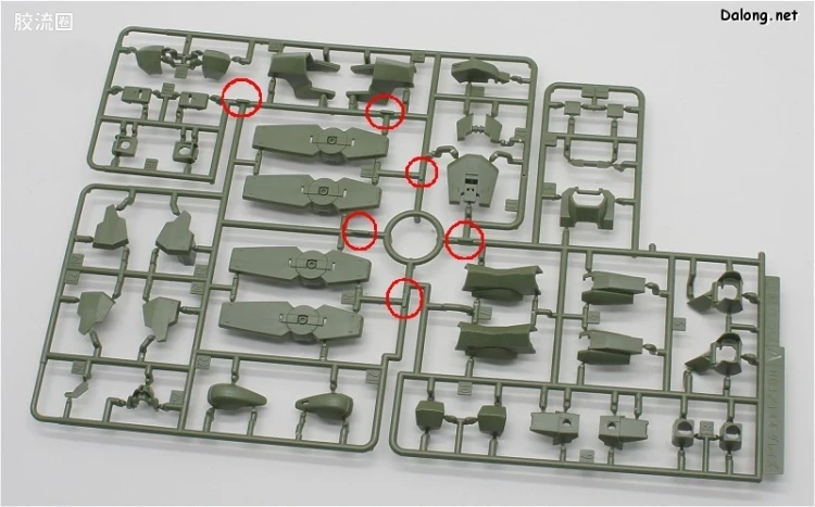 高达铁血的奥尔芬斯 HG 1/144 普通版 02 EB-06 格雷兹 - 图片