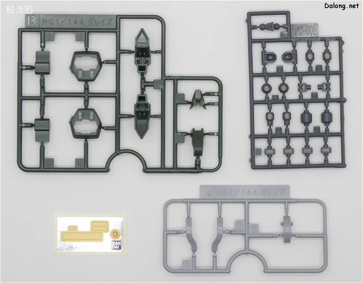 高达铁血的奥尔芬斯 HG 1/144 普通版 02 EB-06 格雷兹 - 图片