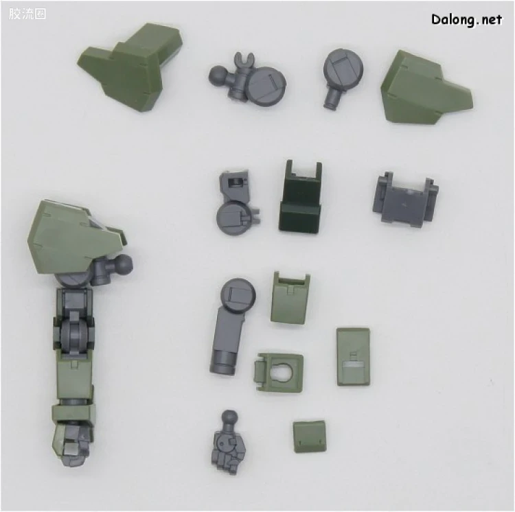 高达铁血的奥尔芬斯 HG 1/144 普通版 02 EB-06 格雷兹 - 图片