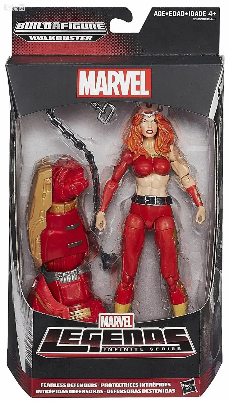 Marvel Legends/漫威传奇 可动人偶系列 反浩克装甲MK44系列 桑德拉