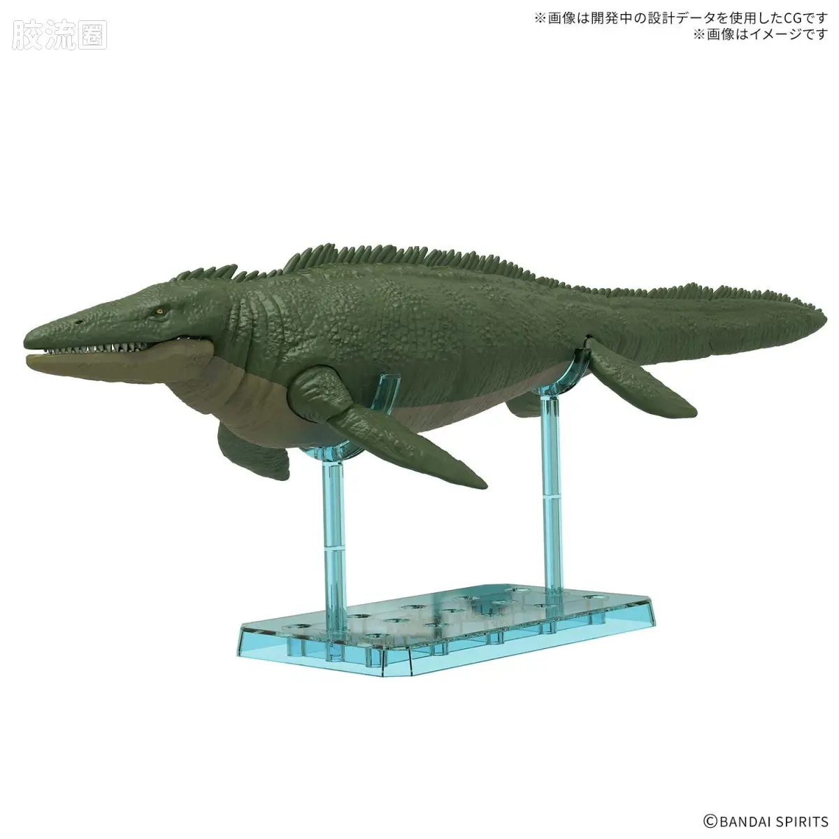 万代综合拼装模型系列 Plannosaurus 棘龙1899