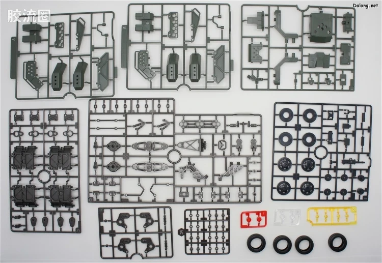 HEXA GEAR 六角机牙 第1世代六角机牙 支援扩展包003 沙滩车型绿色 - 图片
