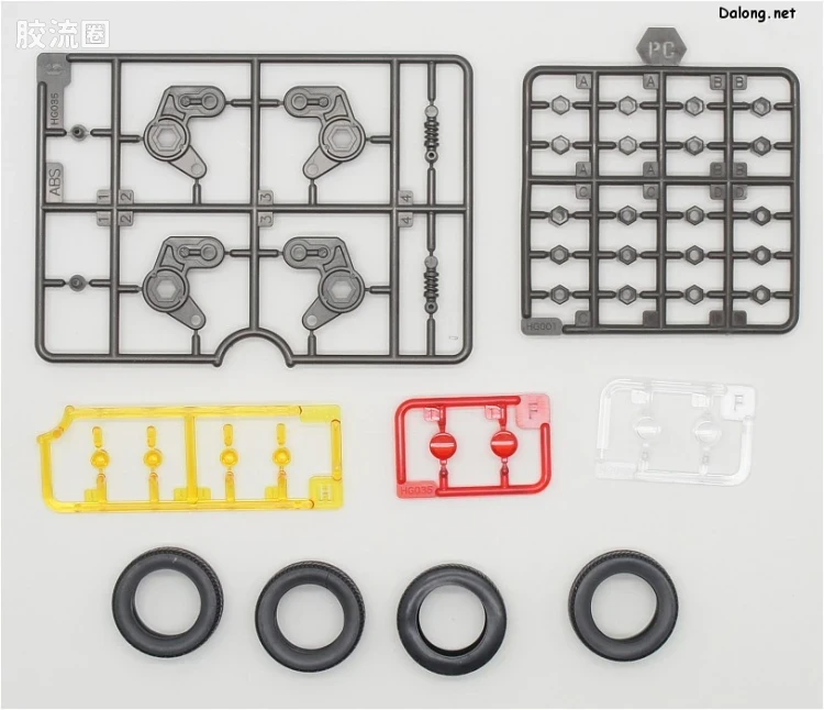 HEXA GEAR 六角机牙 第1世代六角机牙 支援扩展包003 沙滩车型绿色 - 图片