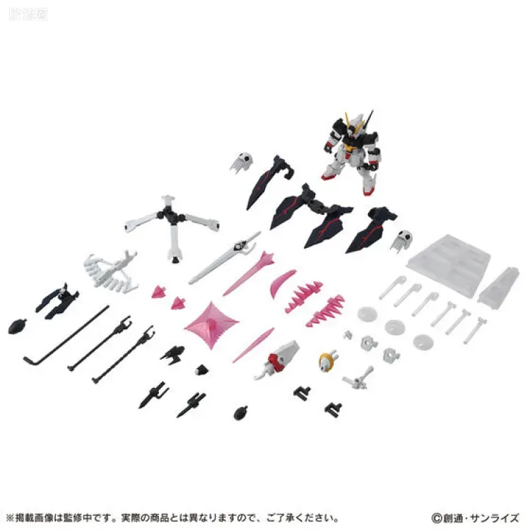 MOBILE SUIT ENSEMBLE EX版 EX39 全装备海盗高达X1 - 图片