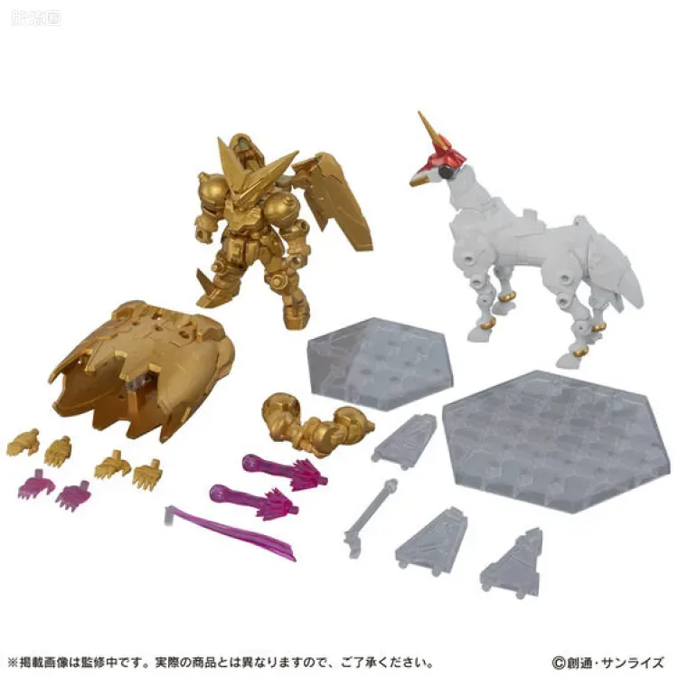 MOBILE SUIT ENSEMBLE EX版 EX54 尊者高达 超级模式 - 图片