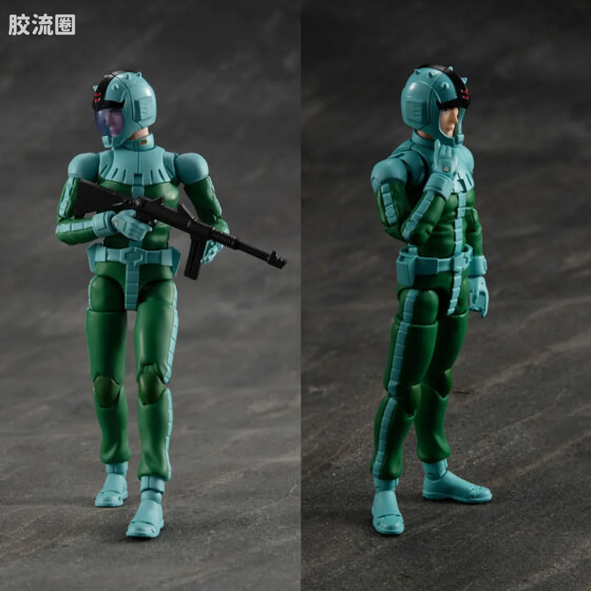 Mega House 手办系列 Gundam Military Generation系列 原吉恩公国军09 库库鲁斯·杜安&布兰卡 - 图片