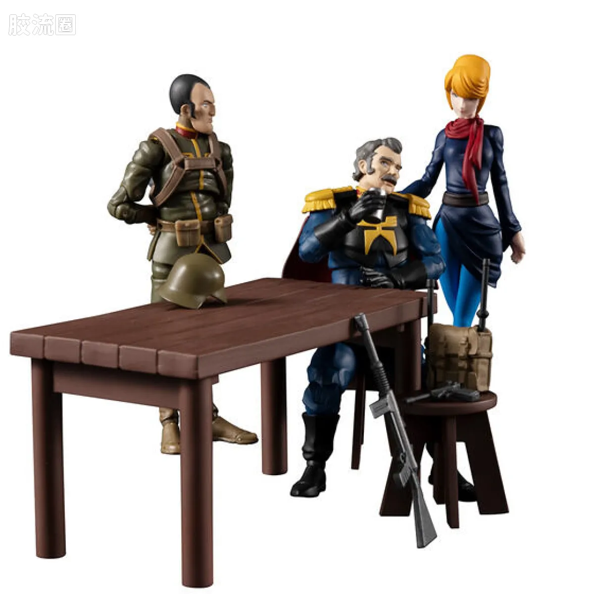 Mega House 手办系列 Gundam Military Generation系列 吉恩公国军07/08 兰巴·拉尔队套装BOX[附初回限定特典] - 图片