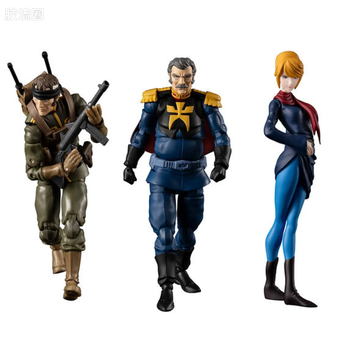 Mega House 手办系列 Gundam Military Generation系列 吉恩公国军07/08 兰巴·拉尔队套装BOX[附初回限定特典] - 图片