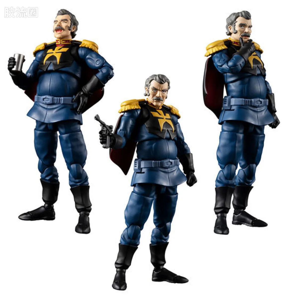 Mega House 手办系列 Gundam Military Generation系列 吉恩公国军07/08 兰巴·拉尔队套装BOX[附初回限定特典] - 图片
