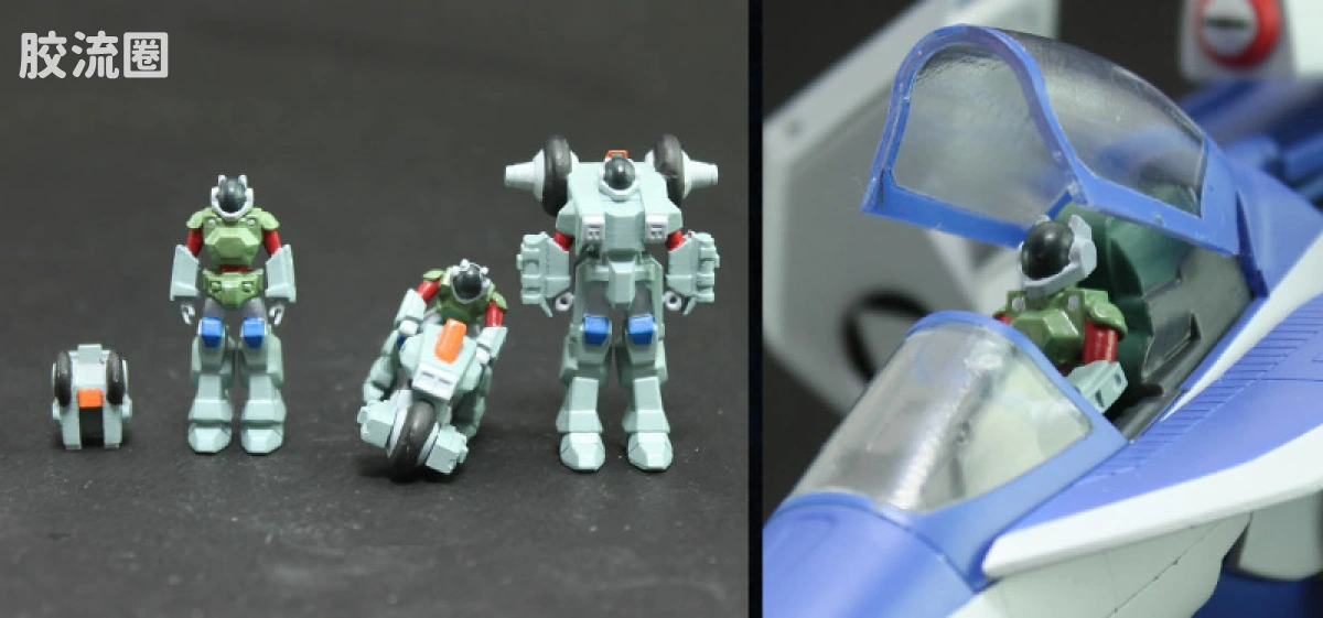 EVOLUTION-TOY机甲成品系列 可变系列 雷吉奥斯 ETA型 - 图片