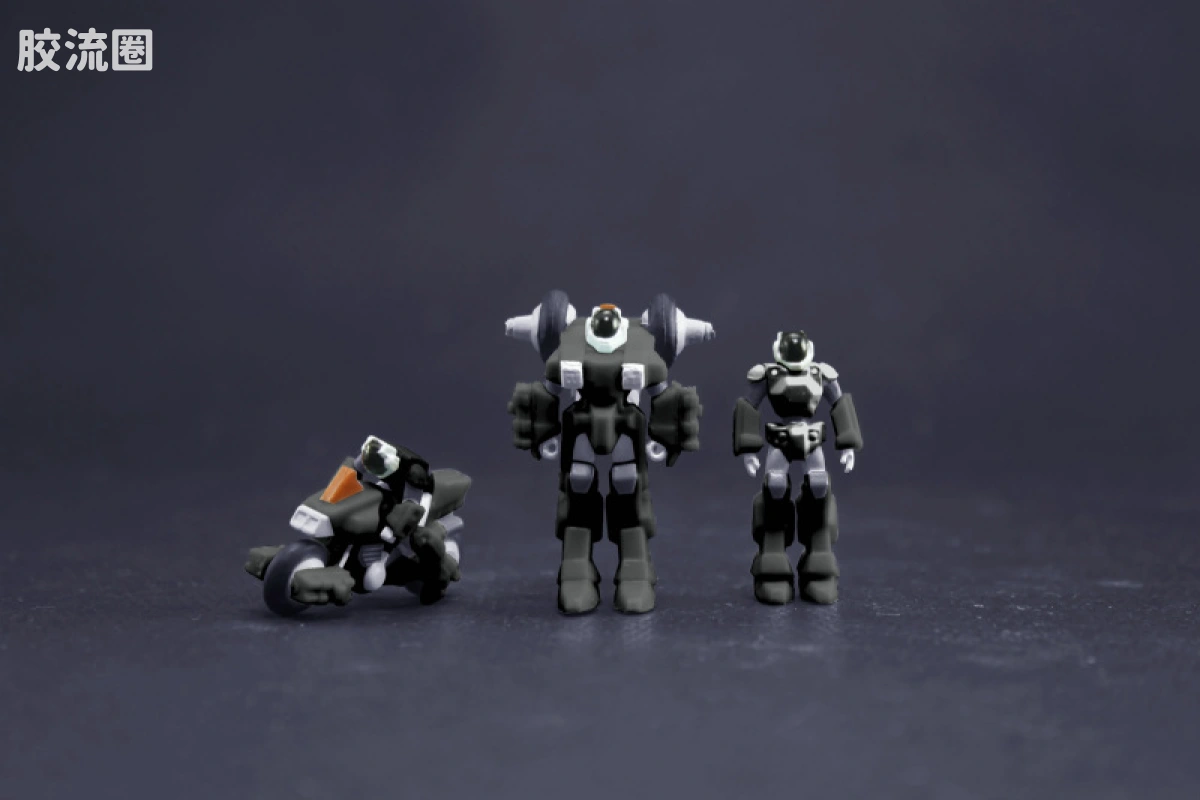 EVOLUTION-TOY机甲成品系列 可变系列 雷吉奥斯 ZETA型 - 图片
