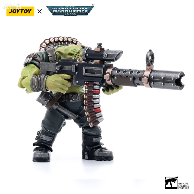 JOYTOY x 战锤40K 异形势力（兽人、钛、泰伦、死灵） 欧克蛮人 狙击小子巴鲁克